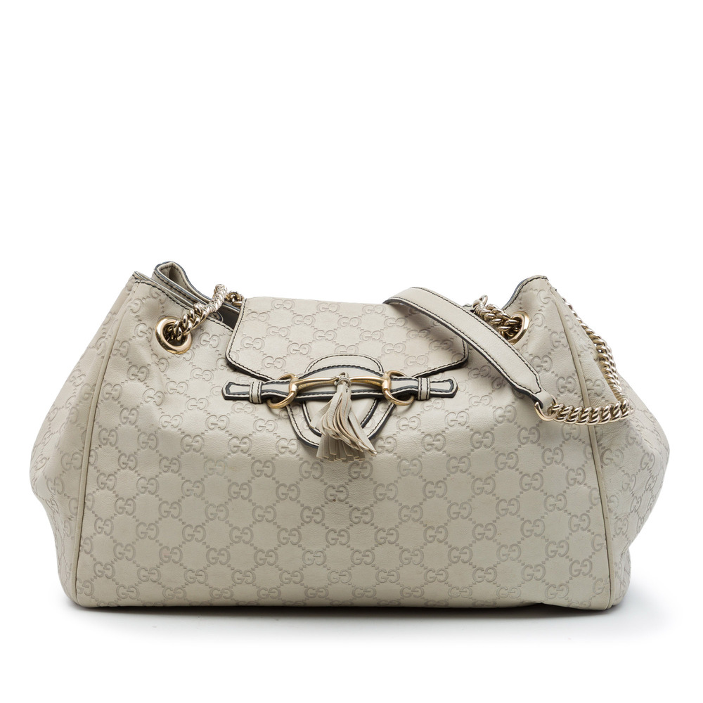 Pre-Loved Gucci Large Guccissima Emily Tote